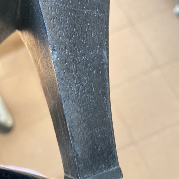 MIA women’s size 6 wooden clogs heels with rhinestone buckle - Picture 13 of 14